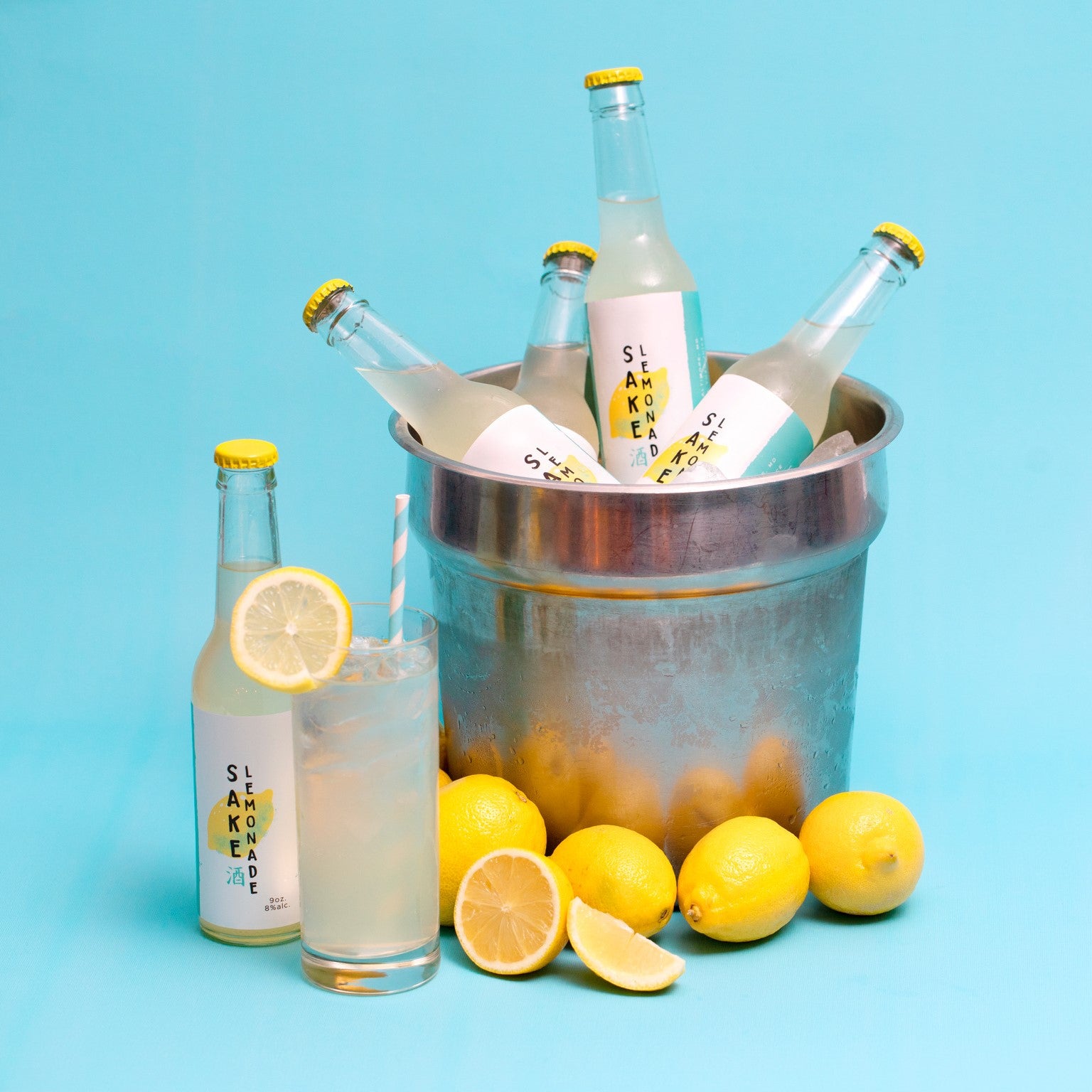 Sake Lemonade